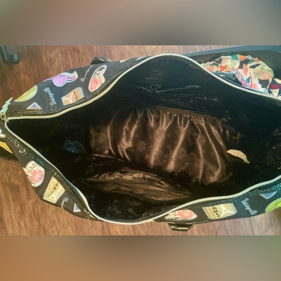 🎀 Betseyville Betsey Johnson Travel Tote Weekender | Y2K Retro Print Duffel - Picture 7 of 8